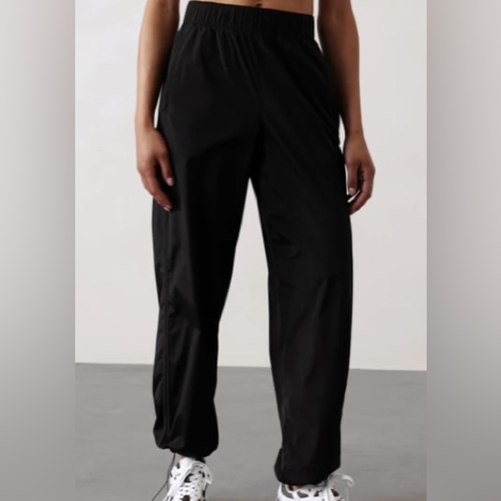 Athleta Classic Black Wide-Leg Pants